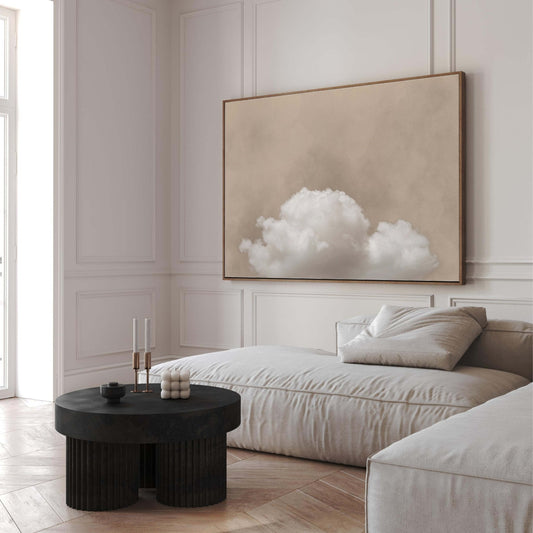 Boundless Framed Canvas Art - Horizontal / Beige - AureousHome