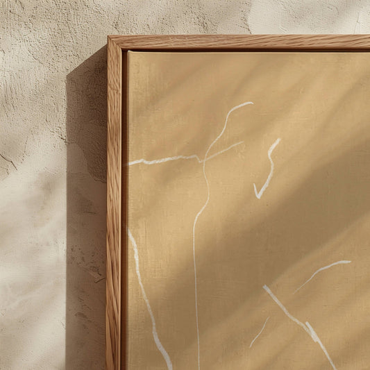 Buttermilk Framed Canvas - AureousHome