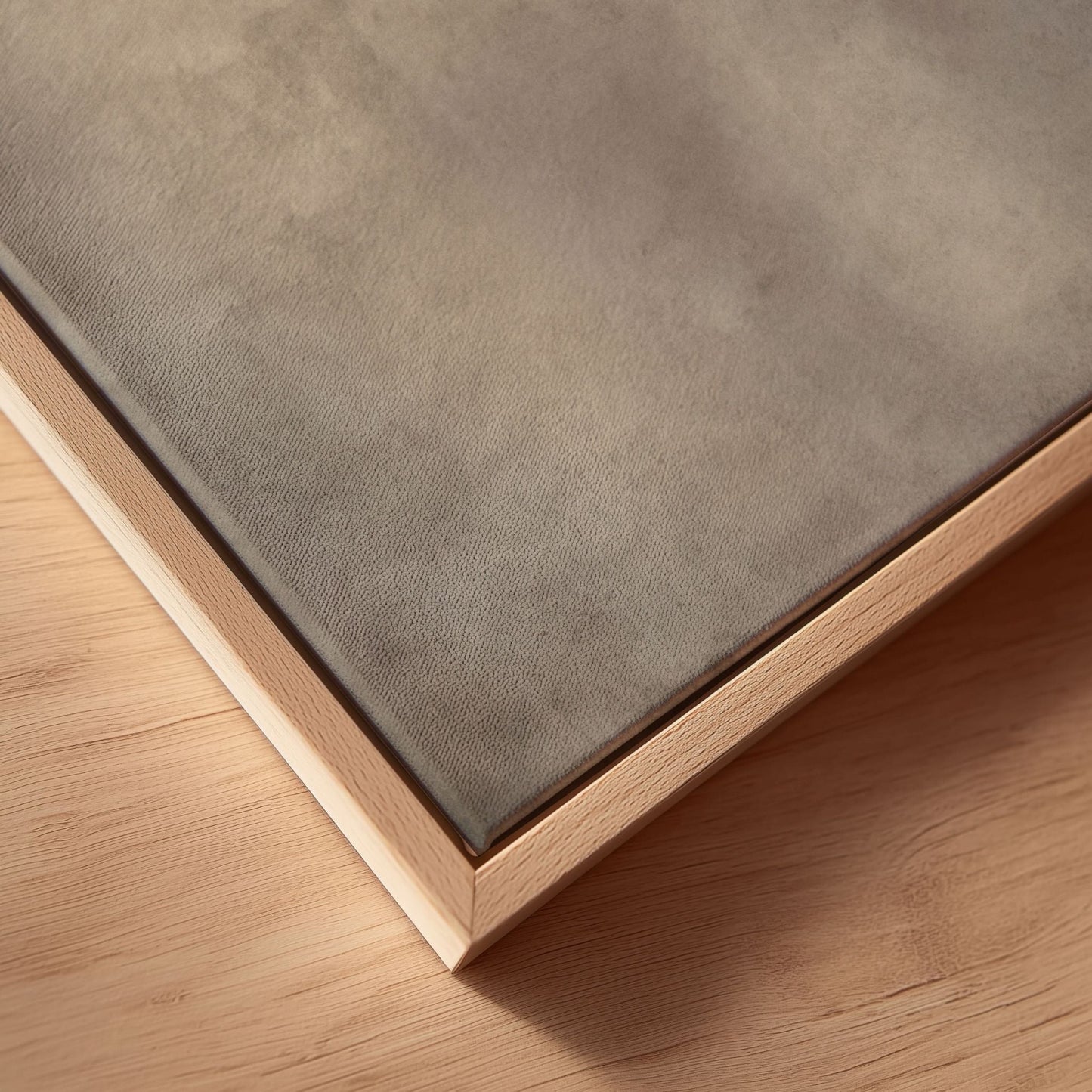 Café Crème Square Framed Canvas Duo - AureousHome