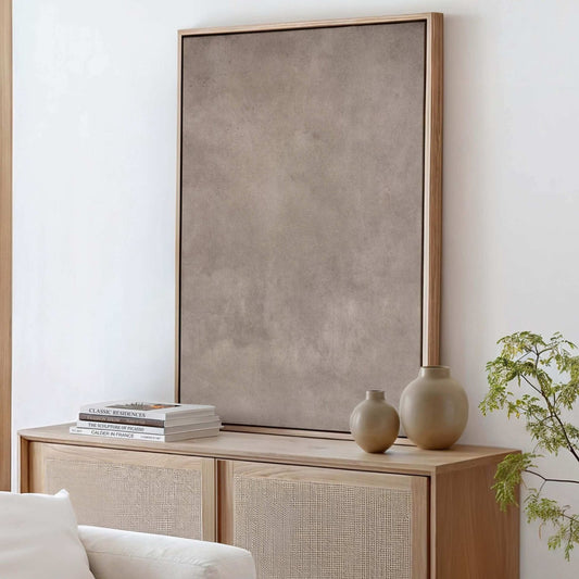 Clay Framed Canvas - AureousHome