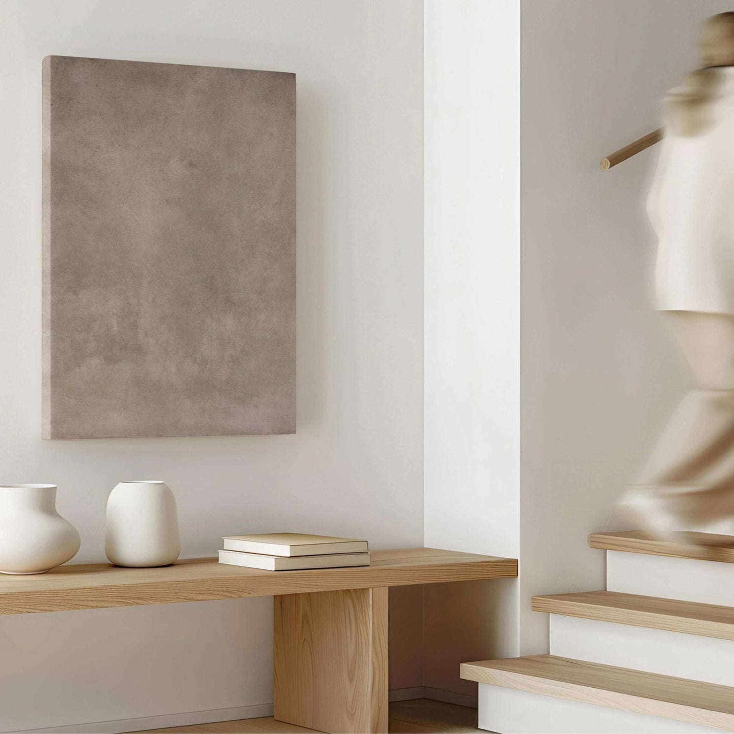 Clay Framed Canvas - AureousHome