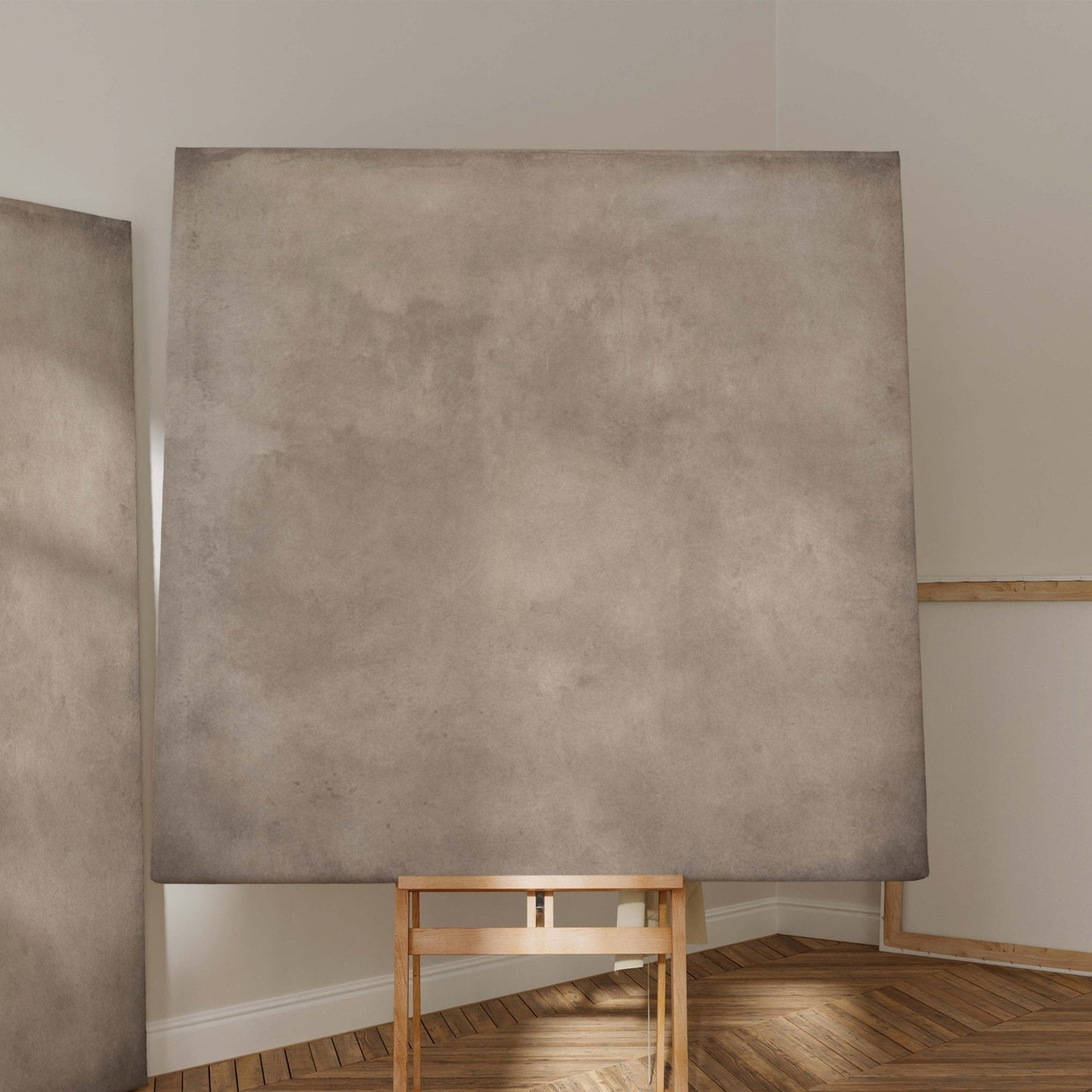 Clay Square Framed Canvas - AureousHome