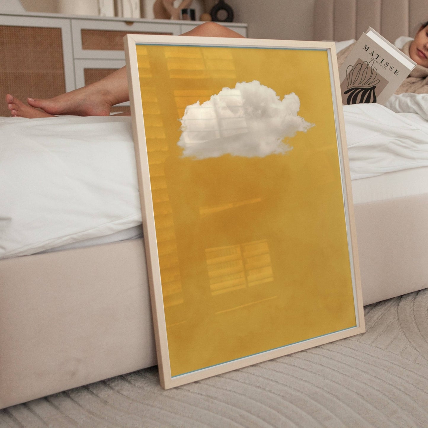 Contemplating - Yellow - AureousHome