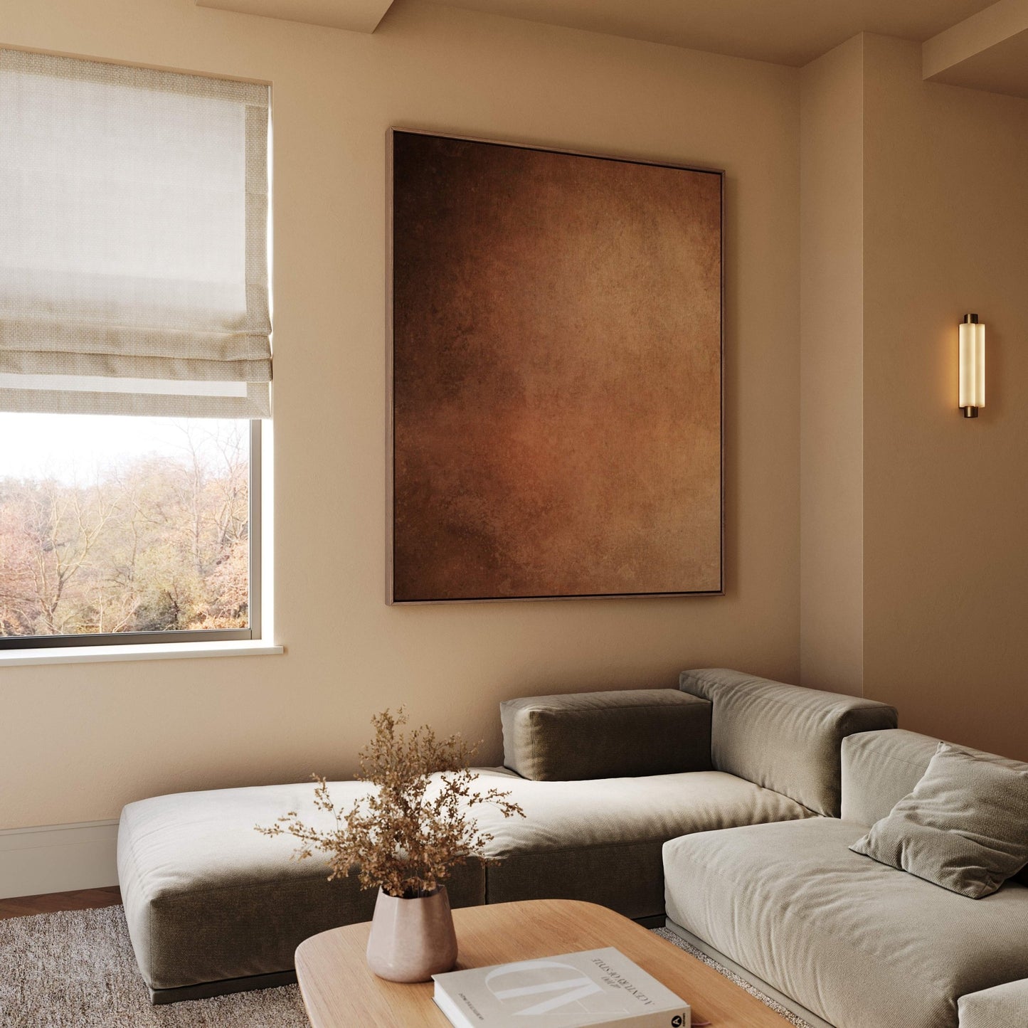 Copper Framed Canvas - AureousHome