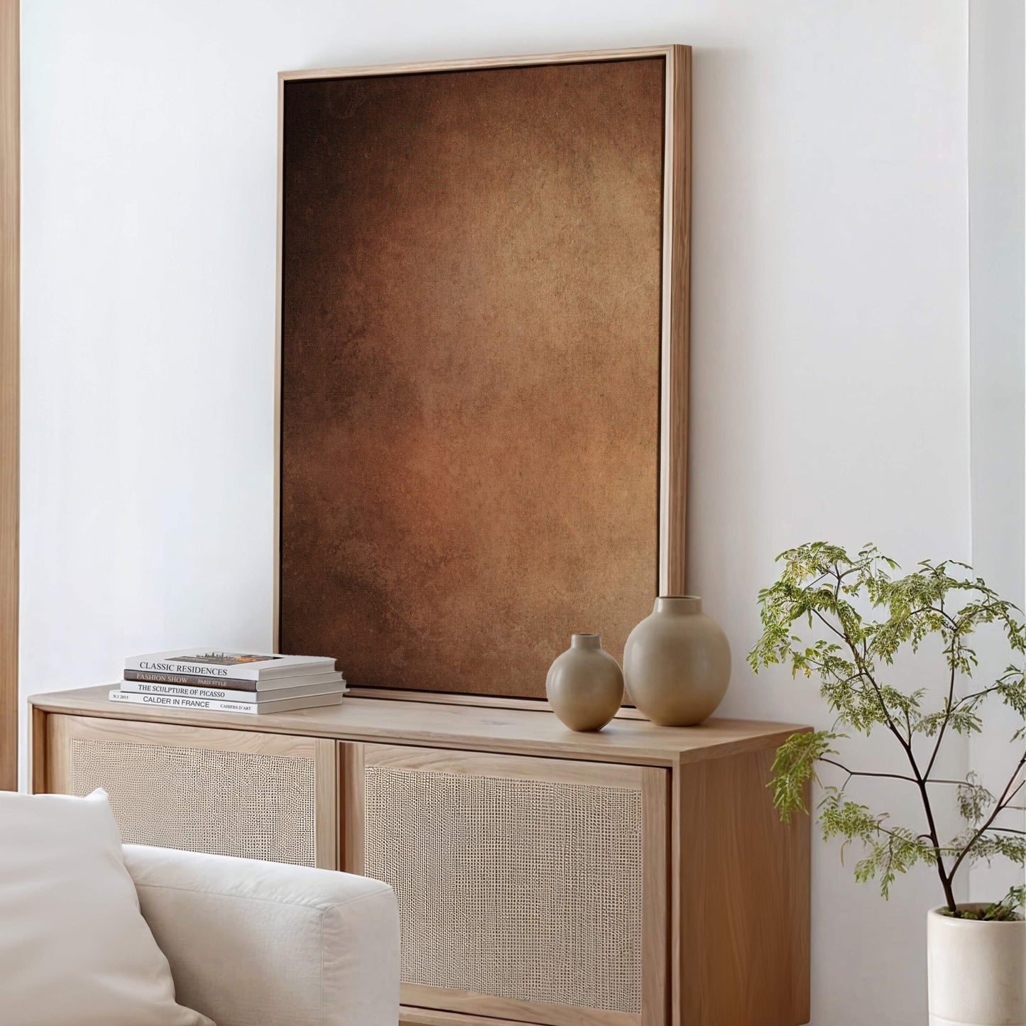 Copper Framed Canvas - AureousHome