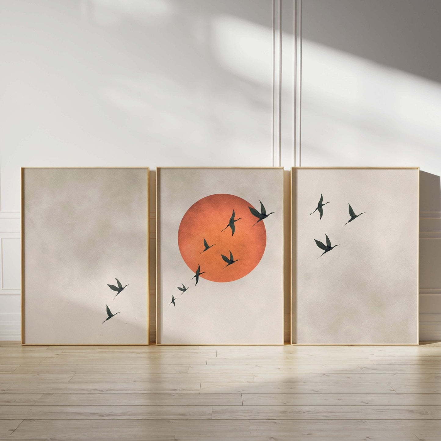 Cyrus Trio - Burnt Orange - AureousHome