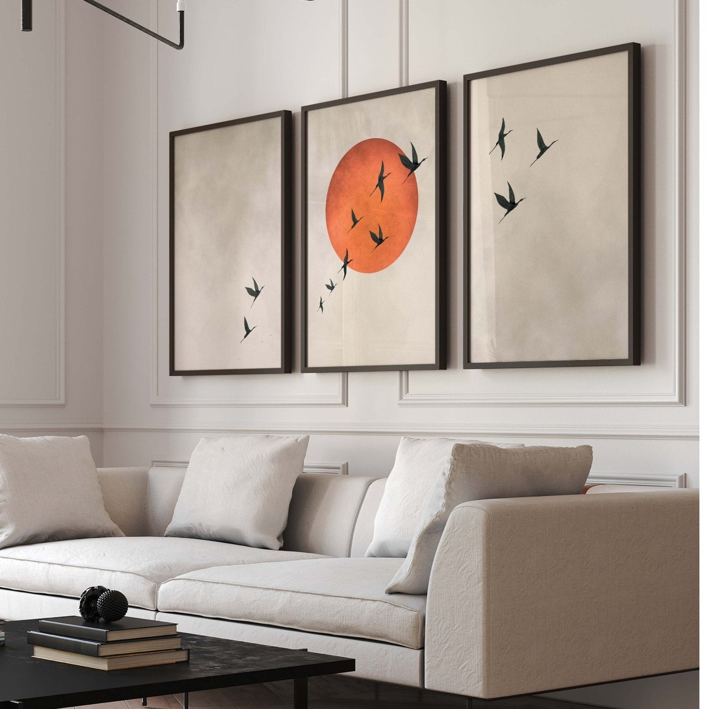 Cyrus Trio - Burnt Orange - AureousHome