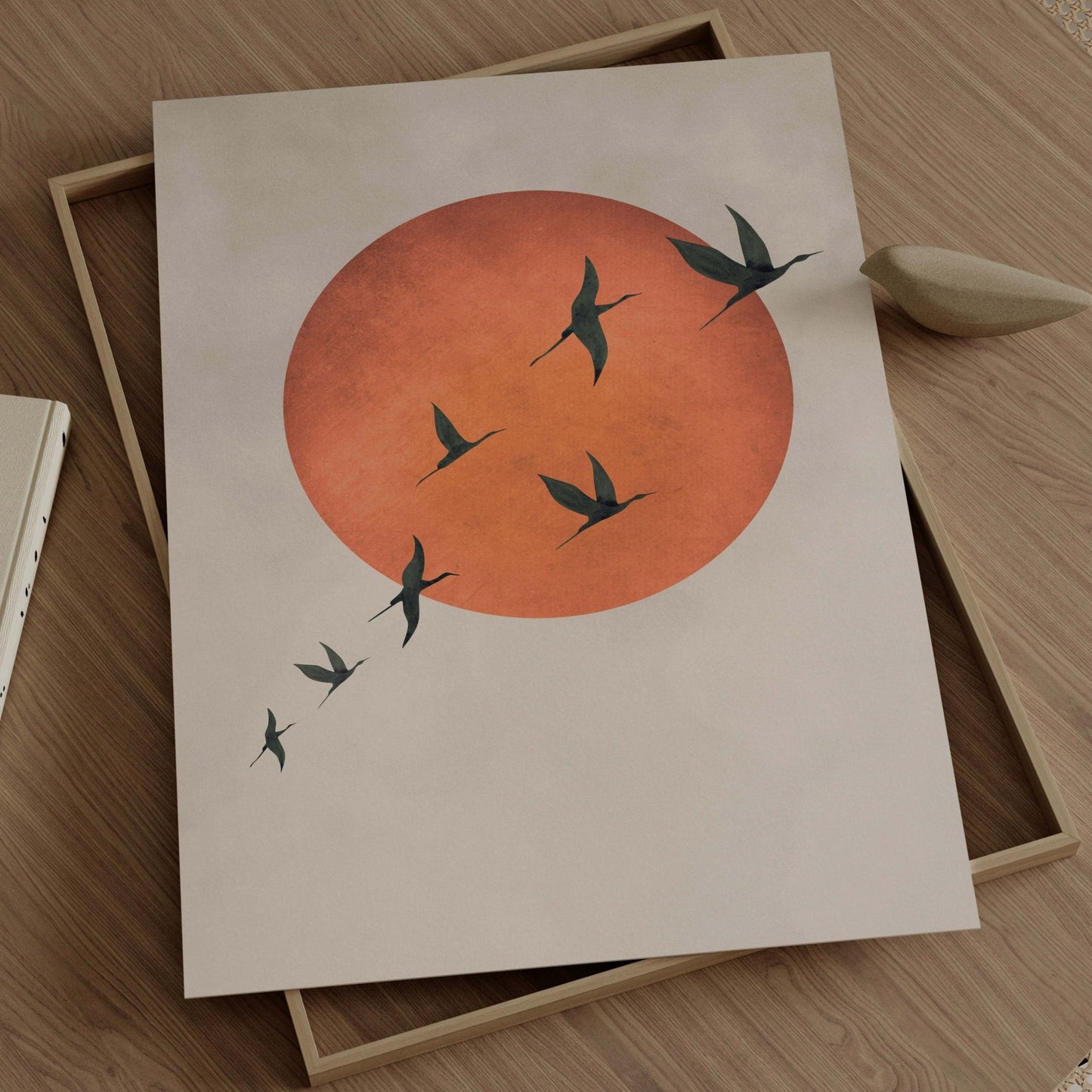 Cyrus Trio - Burnt Orange - AureousHome