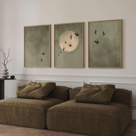 Cyrus Trio - Olive - AureousHome