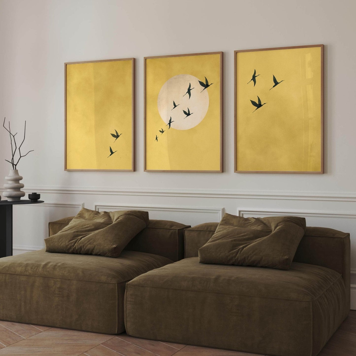 Cyrus Trio - Yellow - AureousHome