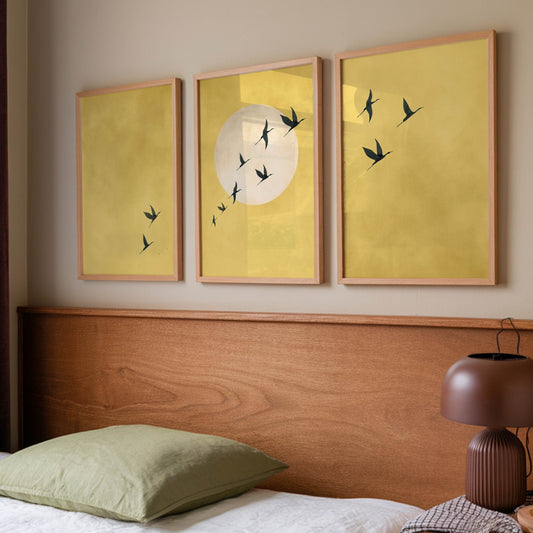 Cyrus Trio - Yellow - AureousHome