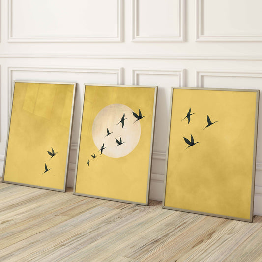 Cyrus Trio - Yellow - AureousHome