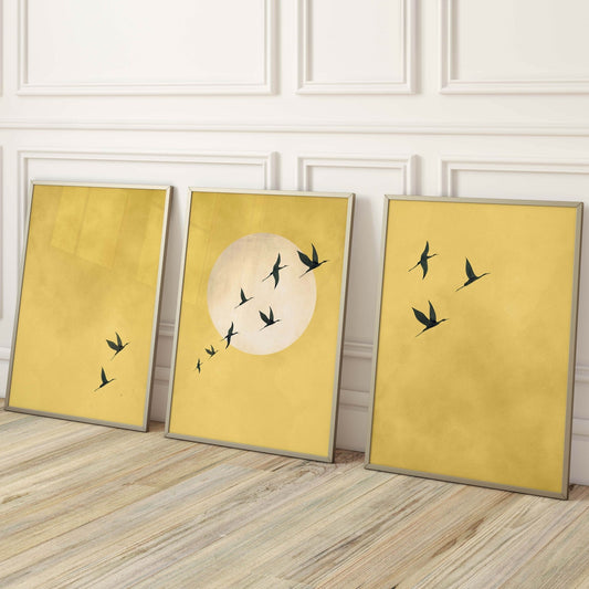 Cyrus Trio - Yellow - AureousHome
