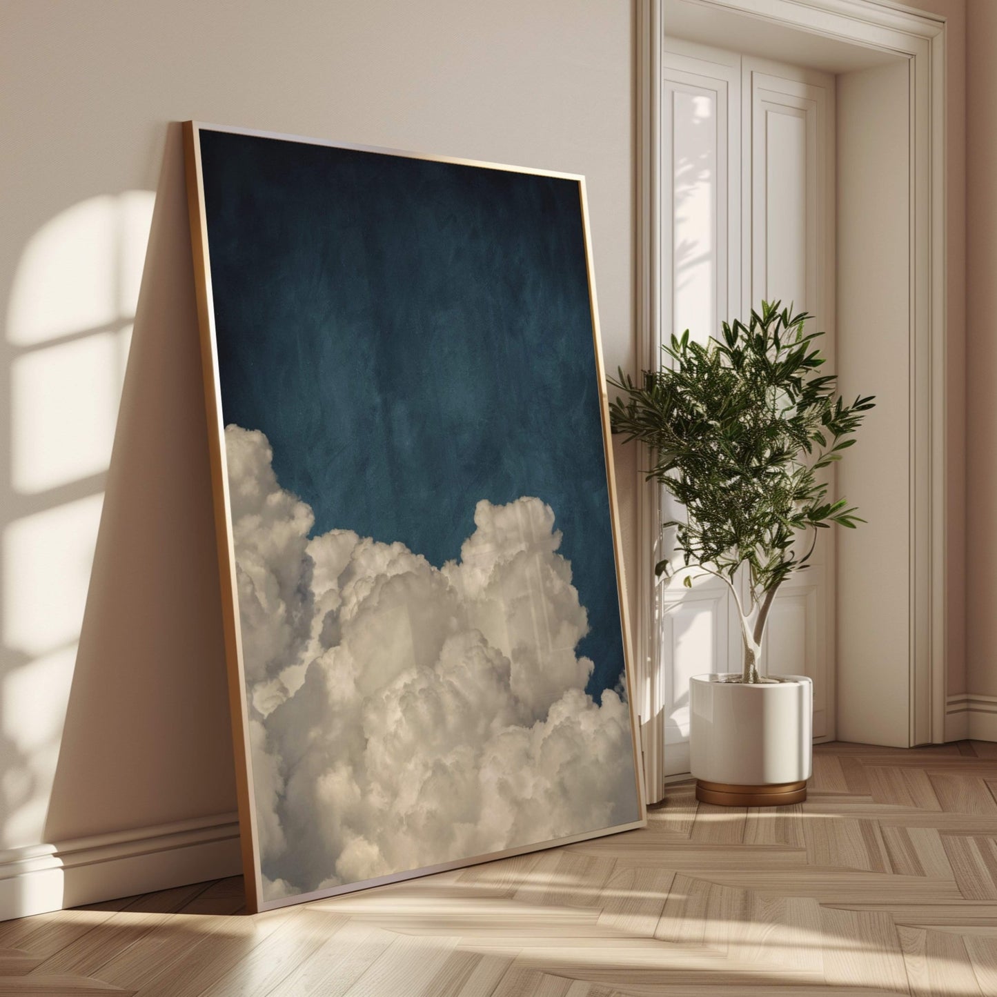 Dream On Cloud - Vintage Blue - AureousHome