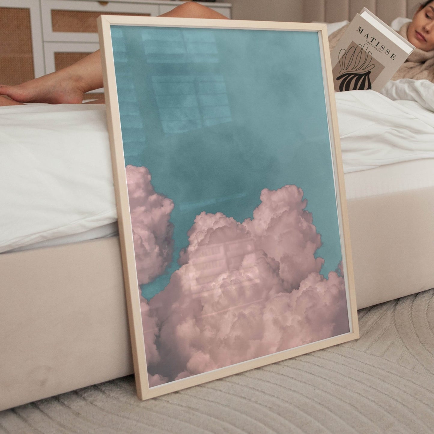 Dream On - Pastel Blue / Pink - AureousHome