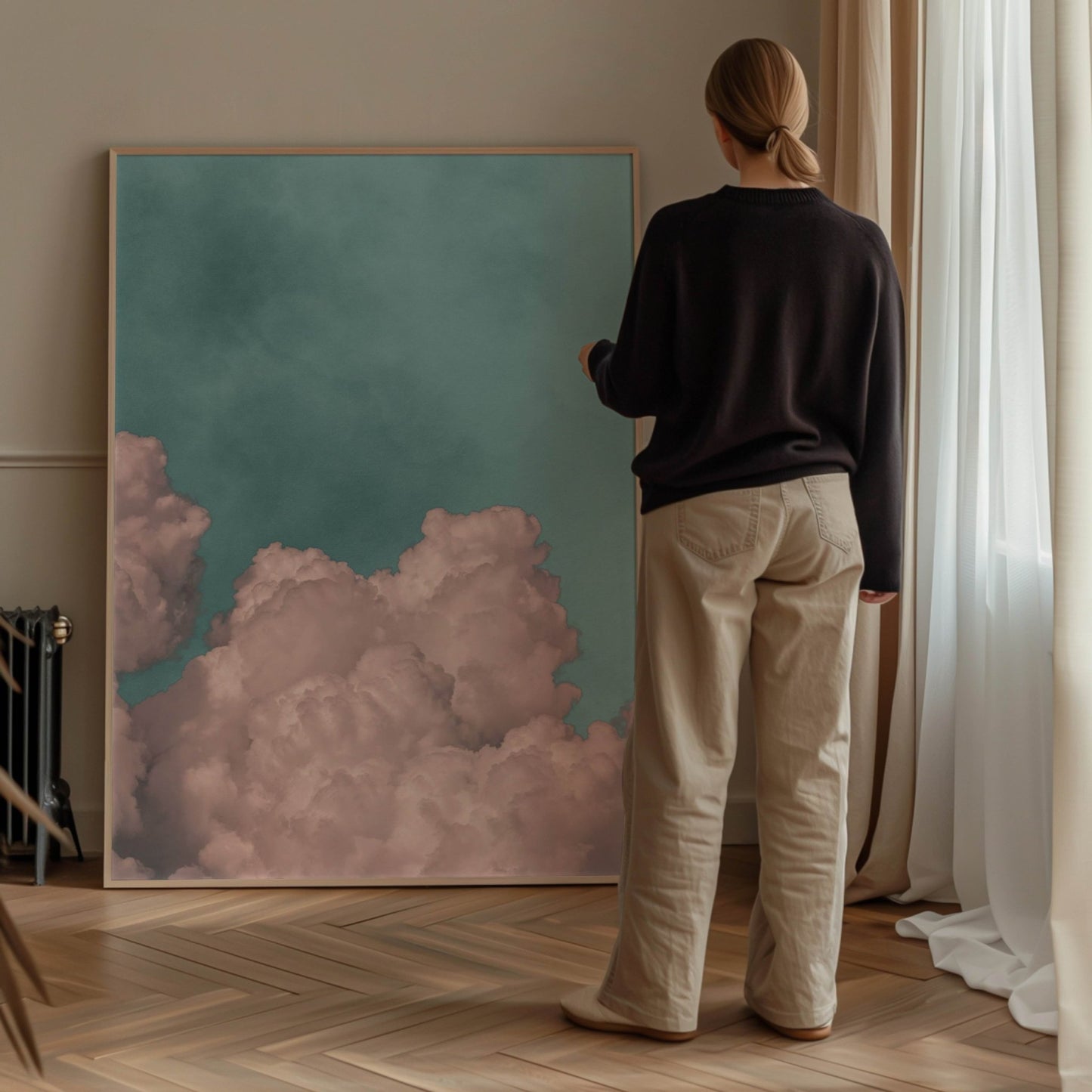 Dream On - Pastel Blue / Pink - AureousHome