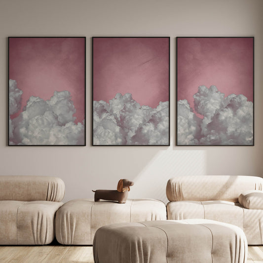 Dream On Trio - Dusky Pink - AureousHome