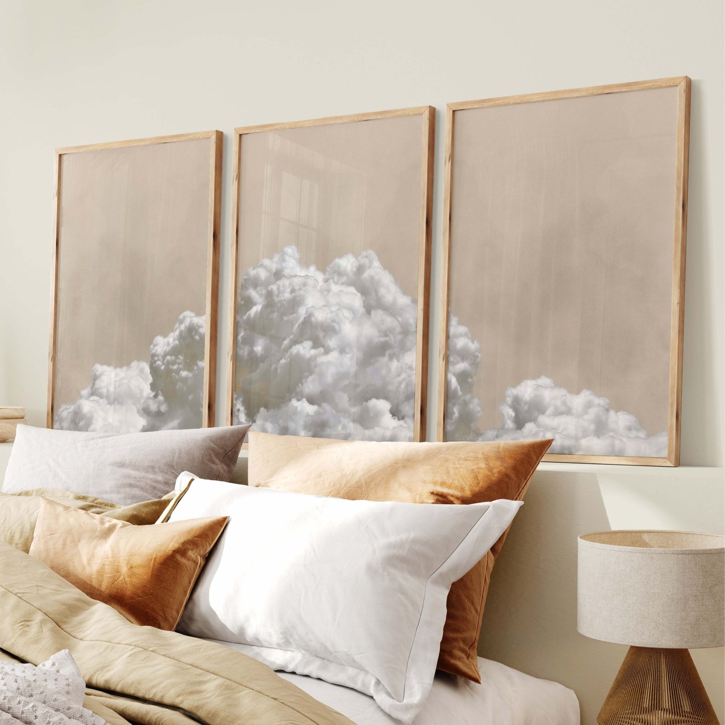 Dreamscape Trio - Beige - AureousHome