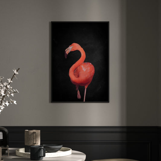 Flamingo - Black - AureousHome