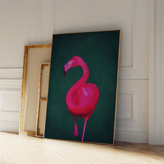 Flamingo - Neon Pink - AureousHome