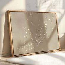 Flock Framed Canvas - Neutral / Horizontal
