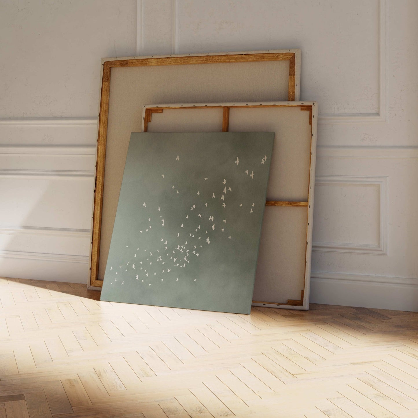 Flock - Square / Sage - AureousHome