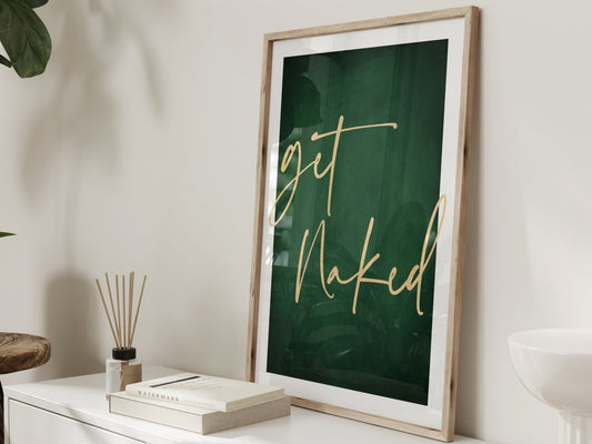 Get Naked - Emerald - AureousHome