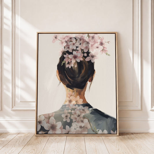 Hanami Framed Canvas - AureousHome