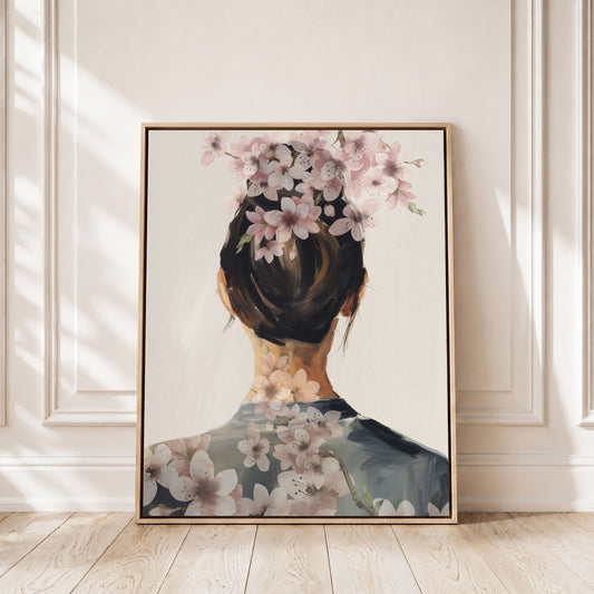 Hanami Framed Canvas - AureousHome