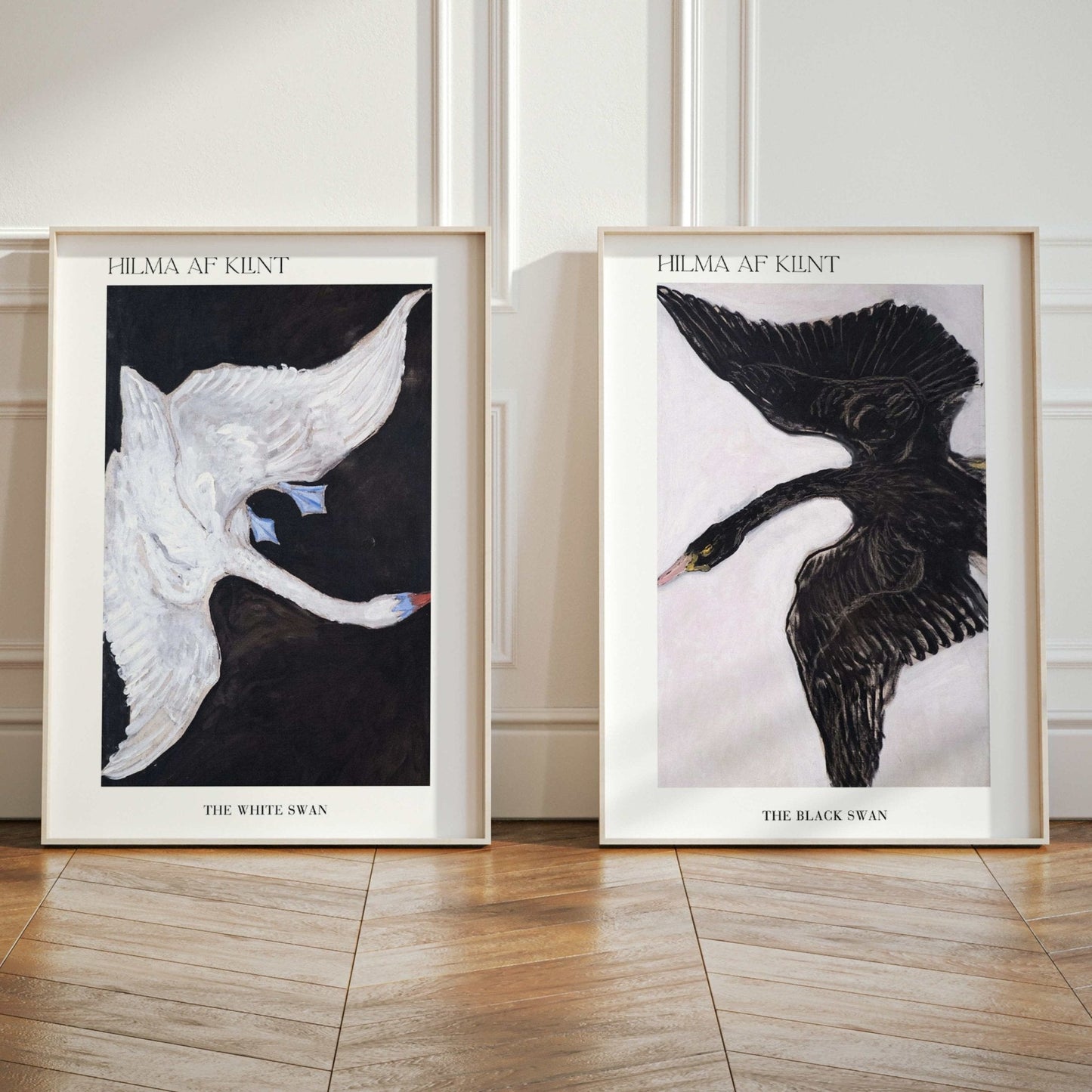 Hilma AF KLint Duo - The Swan No 1 - AureousHome