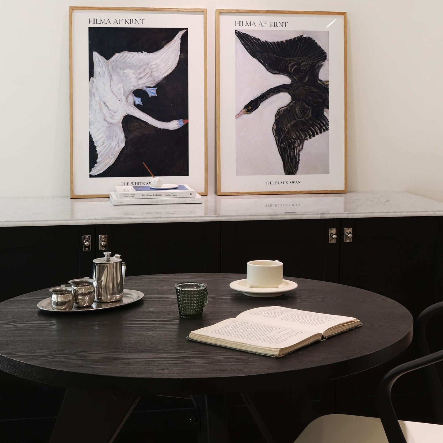 Hilma AF KLint Duo - The Swan No 1 - AureousHome