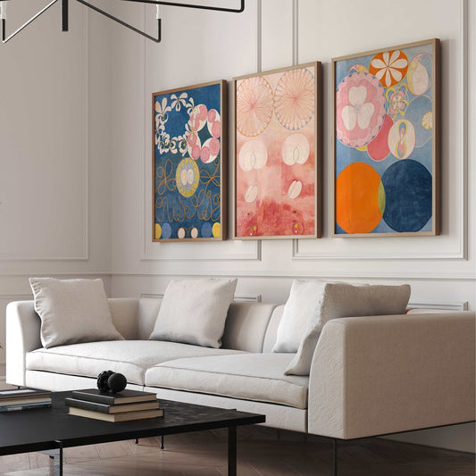 Hilma AF Klint Trio - The Ten Largest - AureousHome
