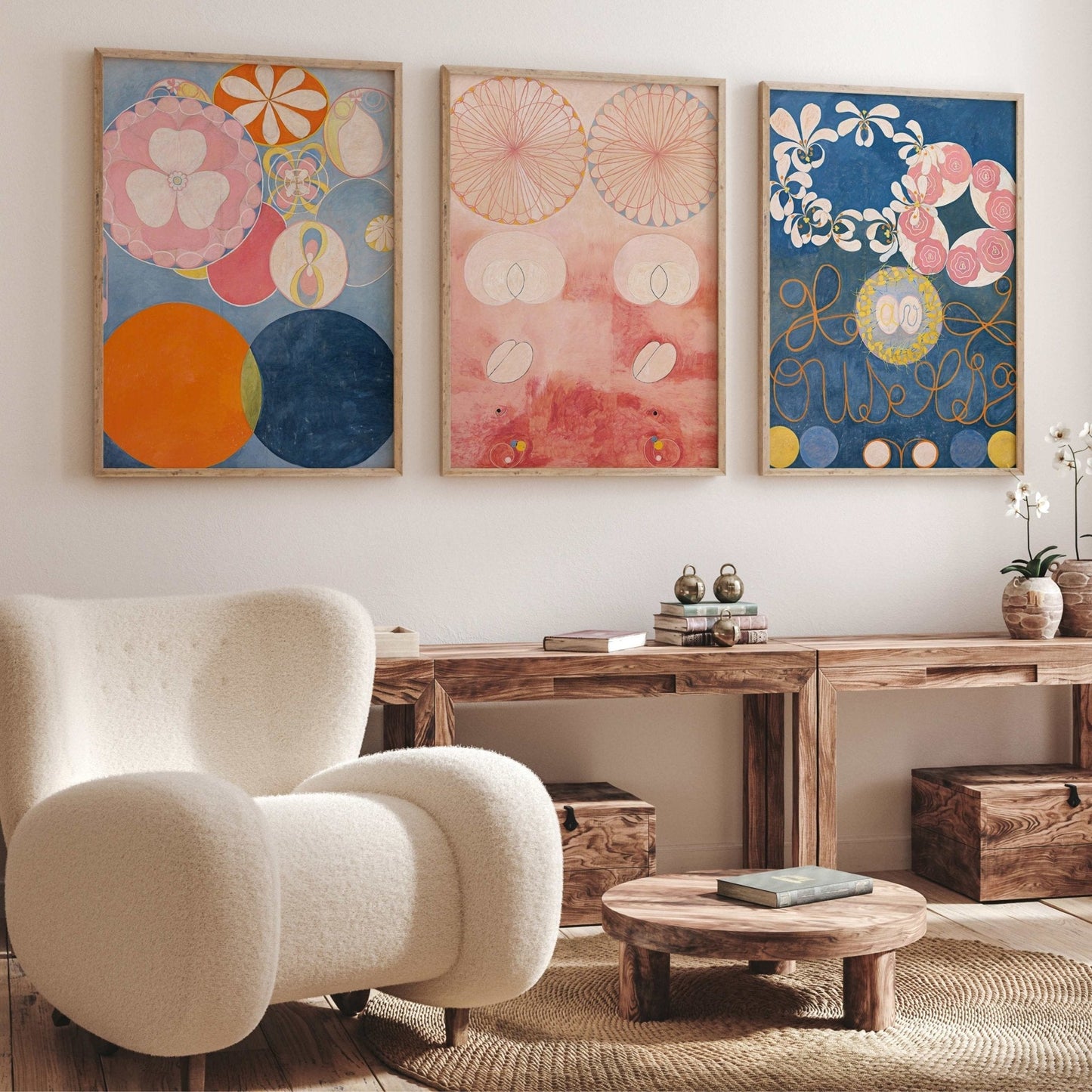 Hilma AF Klint Trio - The Ten Largest - AureousHome