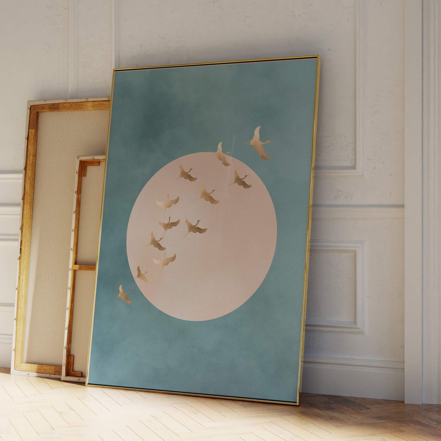 Hina - Sky Blue / Pink - AureousHome
