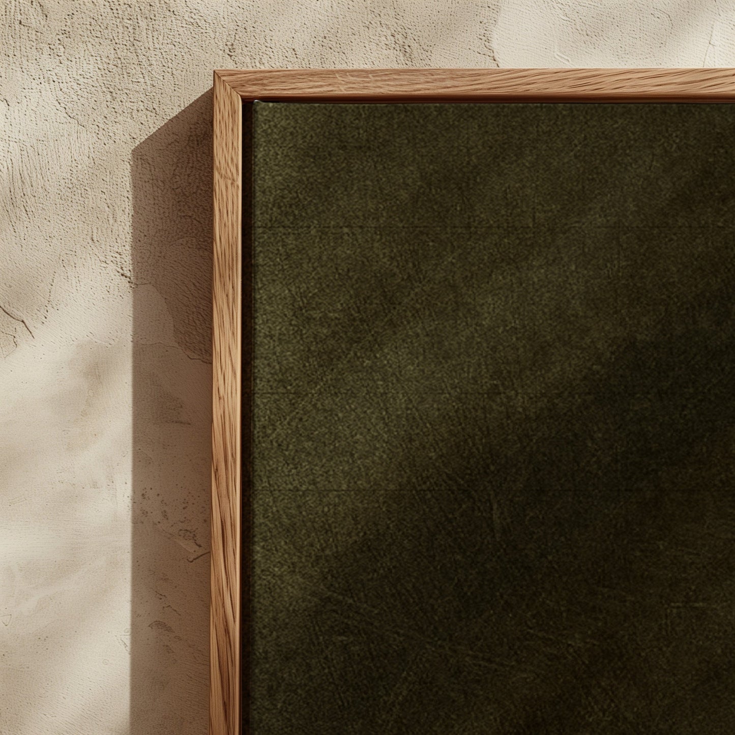 How Lucky Are We Framed Canvas - Earthy Green / Horizontal - AureousHome