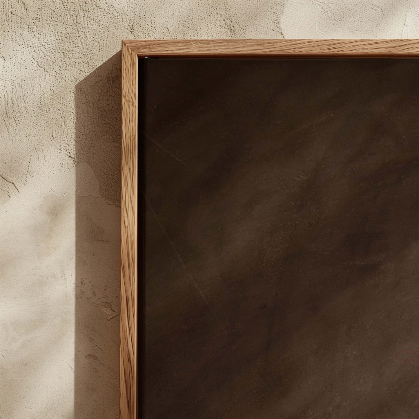 How Lucky Are We Framed Canvas - Espresso - AureousHome