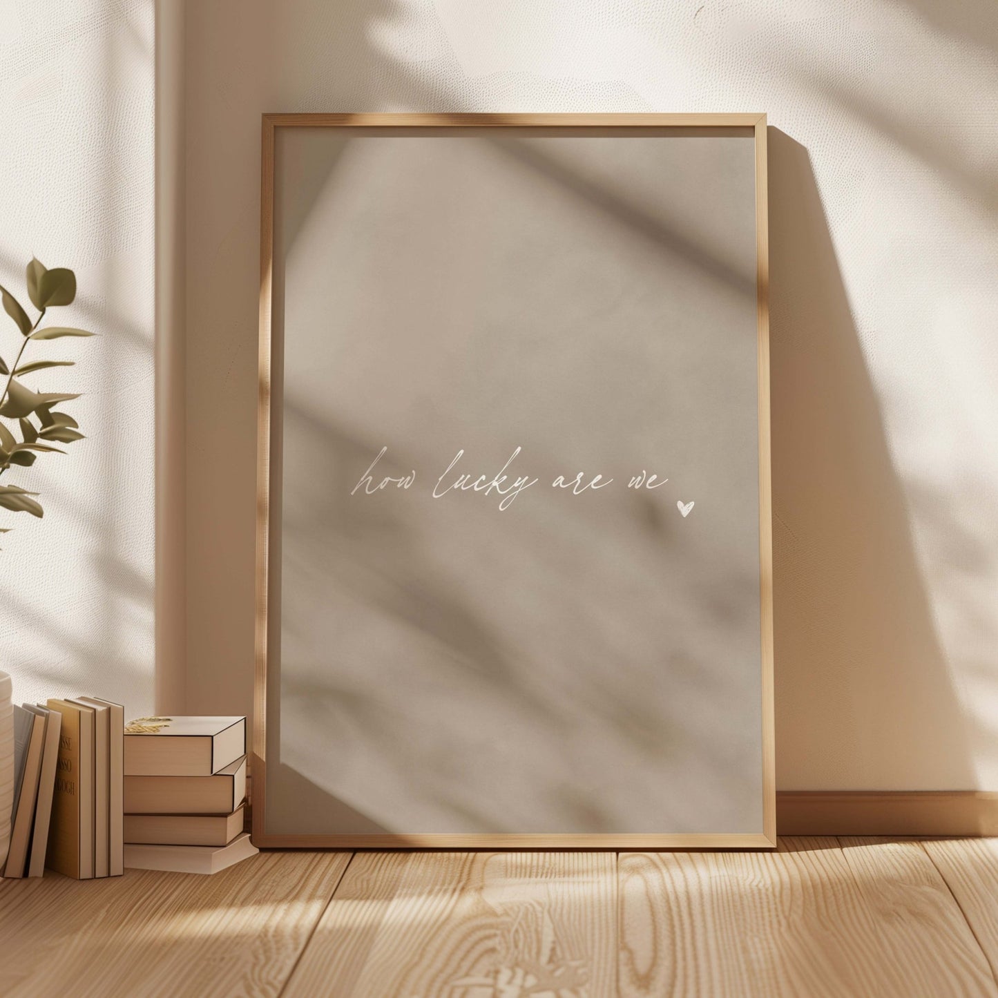 How Lucky Are We - Neutral - AureousHome