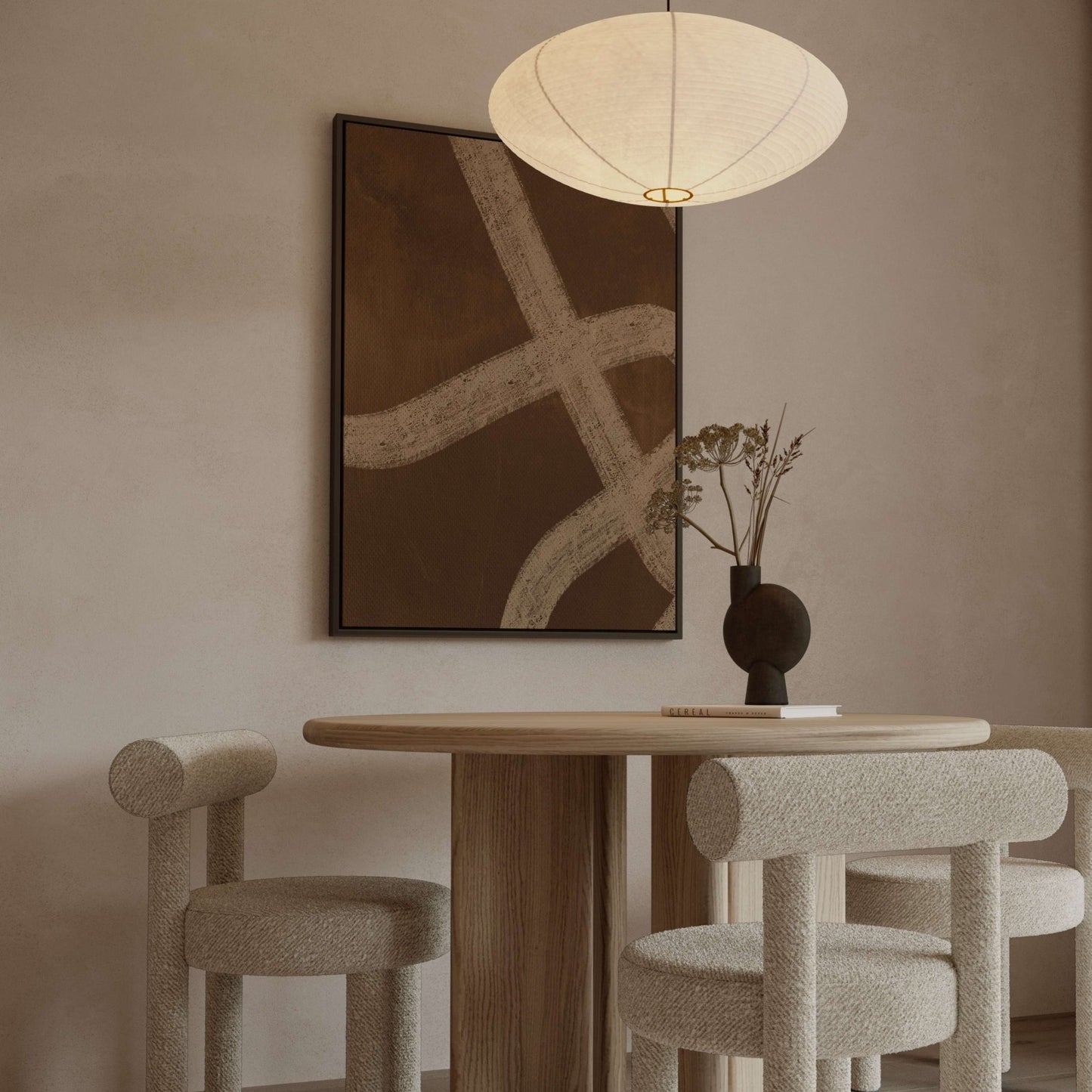 Hygge Framed Canvas Duo - AureousHome