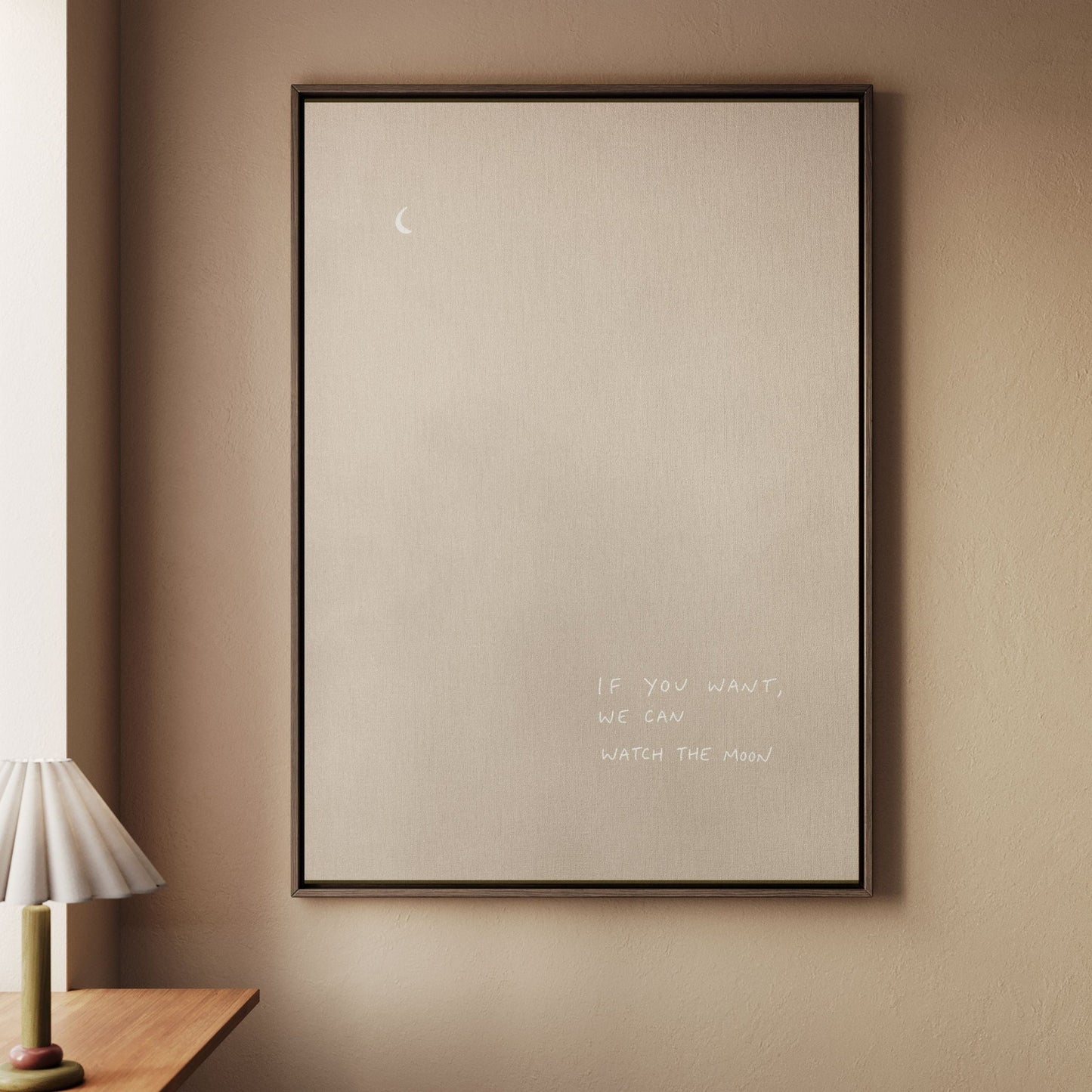 If You Want, We Can Watch the Moon - Neutral - AureousHome