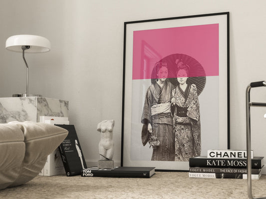 Geisha - Pink - AureousHome