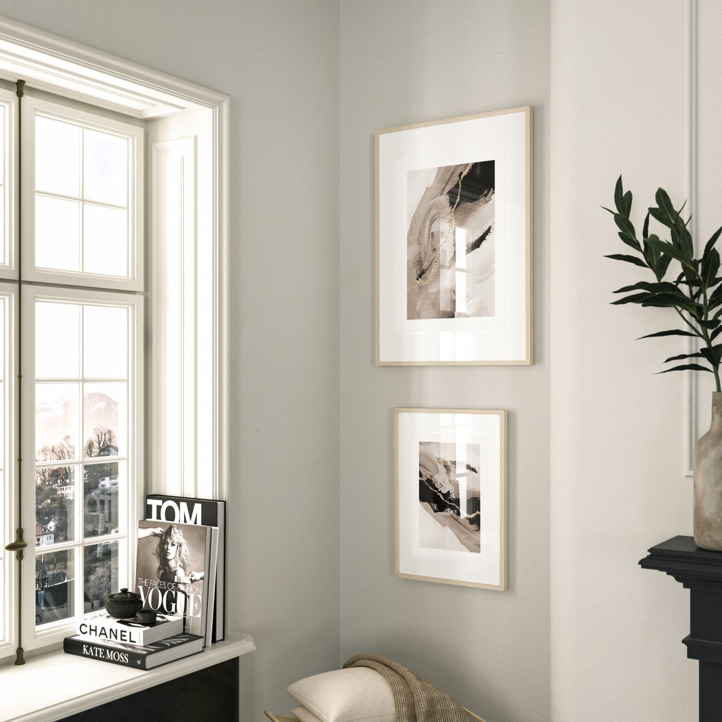Kaze Trio - Nude / Gold - AureousHome