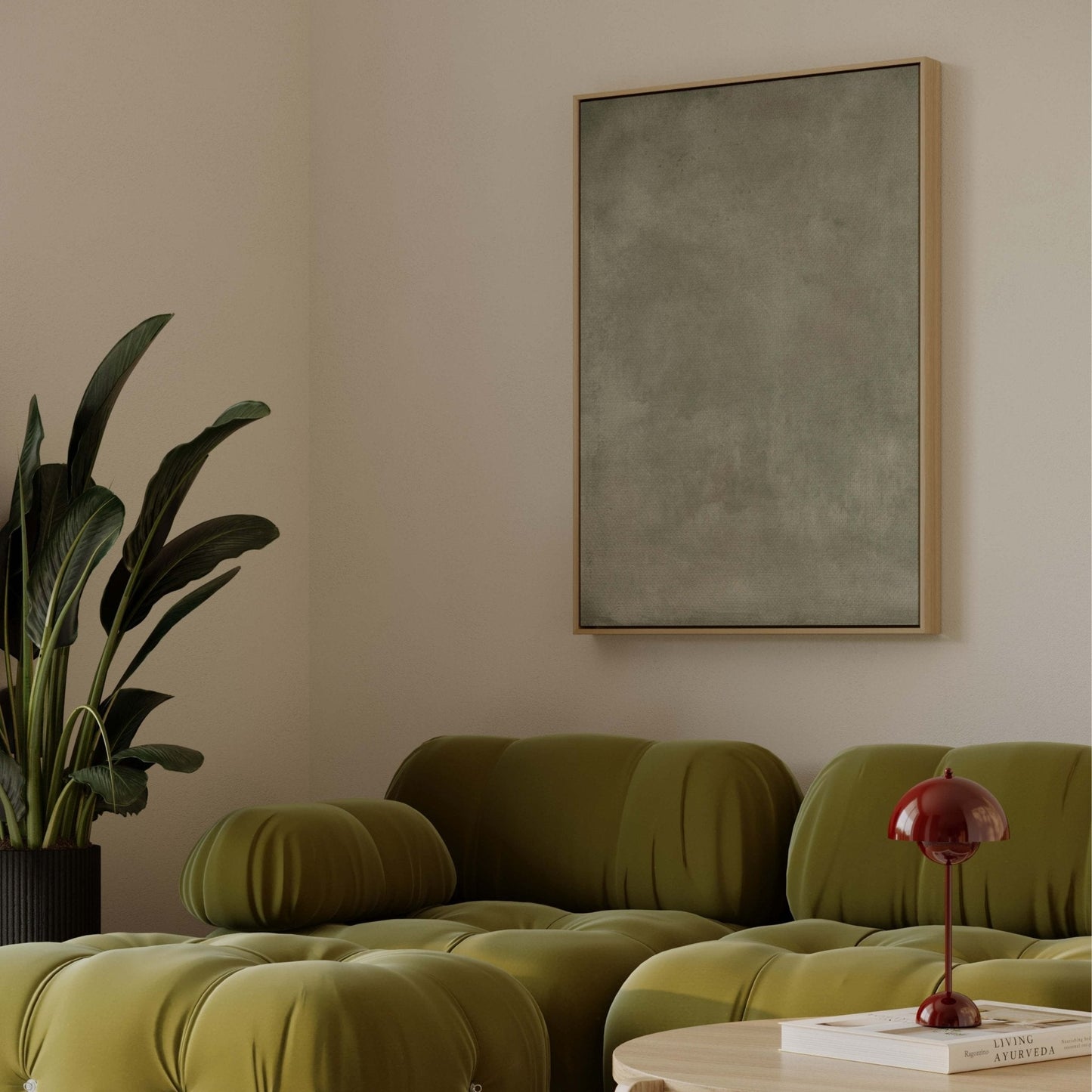 Laurel Framed Canvas - AureousHome