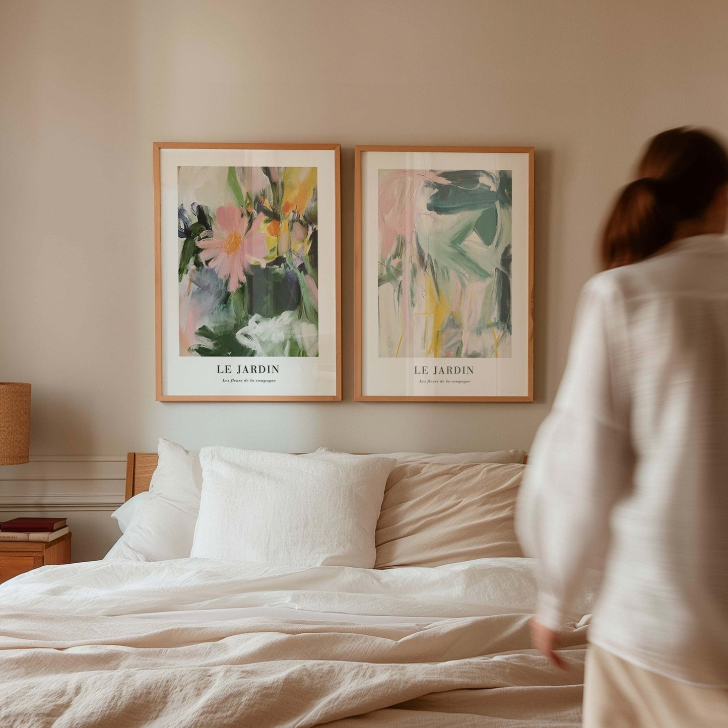Les Fleurs Du Jardin Duo - AureousHome