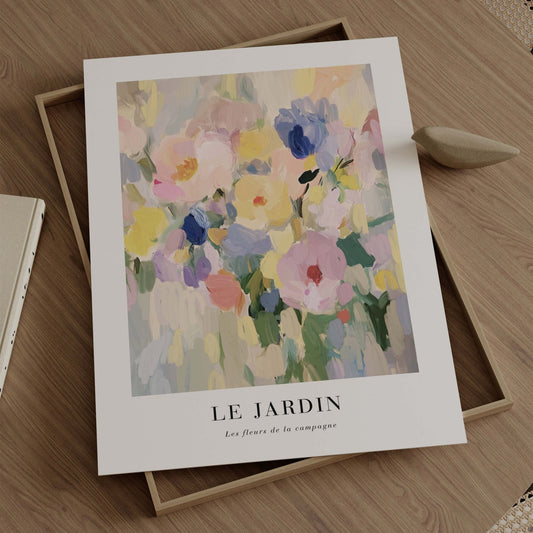 Les Fleurs Du Jardin II Duo - AureousHome