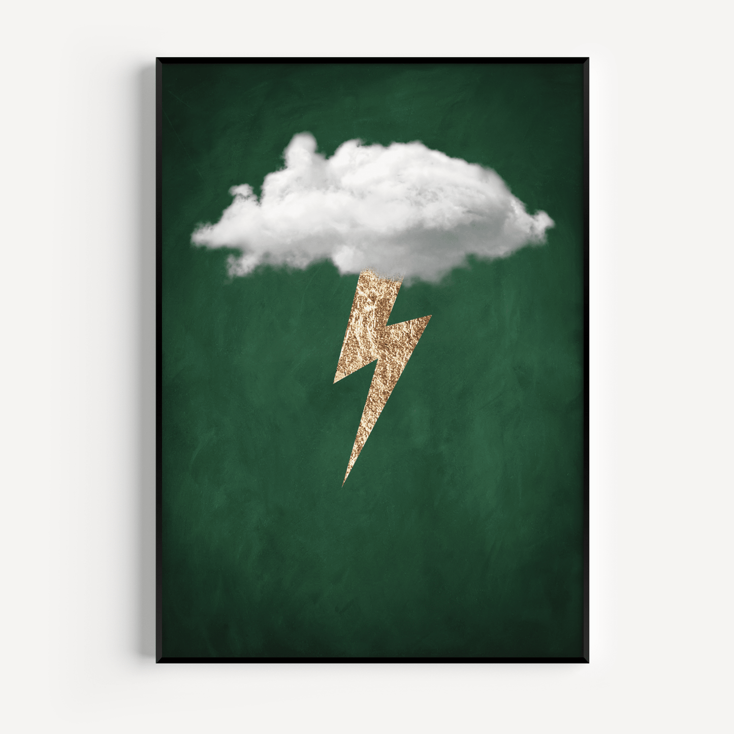 Lightning Strike - Emerald - AureousHome