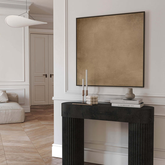 Lombok Square Framed Canvas - AureousHome