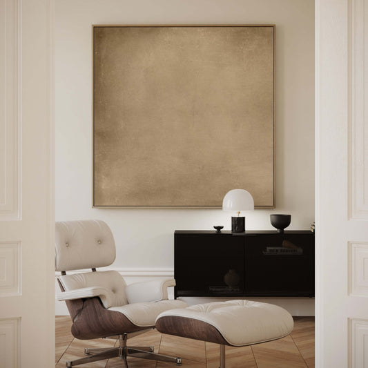 Lombok Square Framed Canvas - AureousHome