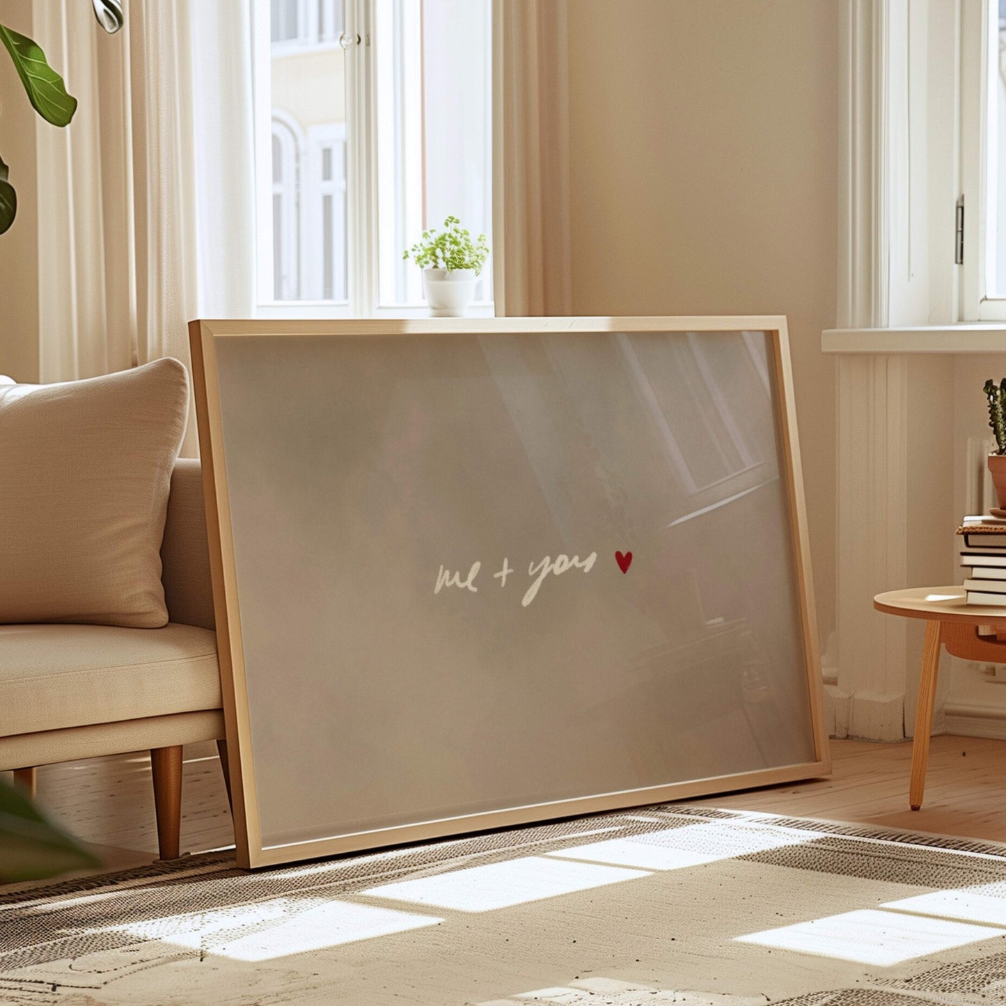 Me and You - Horizontal / Neutral - AureousHome