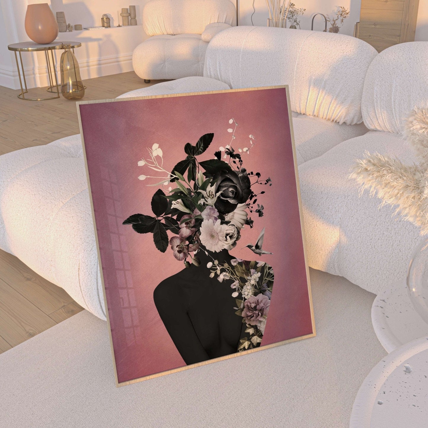 Misa - Dusky Pink - AureousHome