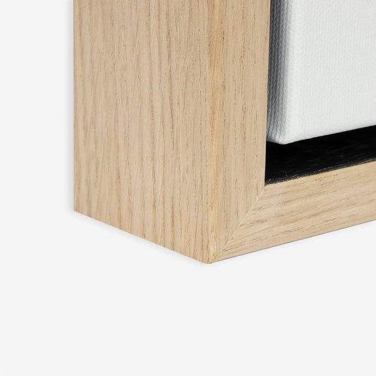 Dream On Square Framed Canvas Art - Neutral